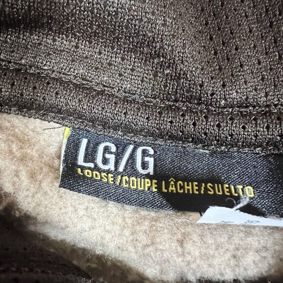 Under Armour Camo Hooded Sweatshirt Hoodie Men's Large Loose Outdoor Hunting - Picture 9 of 10